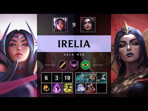 Irelia Mid vs LeBlanc - BR Master Patch 25.10