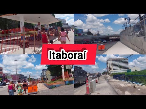 Andamento da obra no centro de Itaboraí RJ 