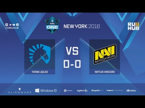 ESL One New York - Team Liquid vs. Natus Vincere - map3 - de_dust2