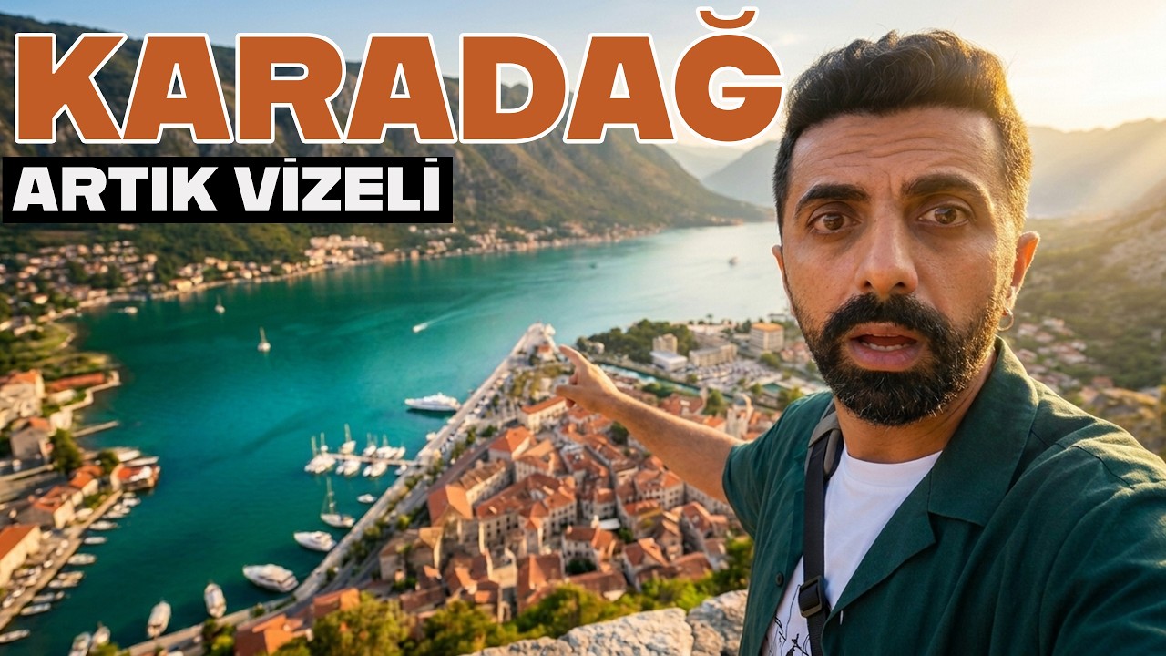 Karadağ Türklere Vize Getirdi! Bu Videoyu İzlemeden Bu Ülkeye Gelmeyin / 801