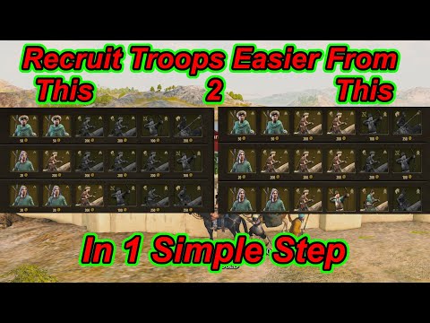 Recruit Troops Easier With 1 Simple Step  Bannerlord Guide - Flesson19