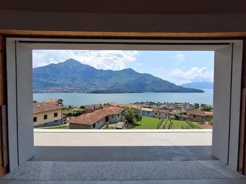 VERCANA - Lago Como - nuovissimi appartamenti in residence con piscina e vista lago spettacolare
