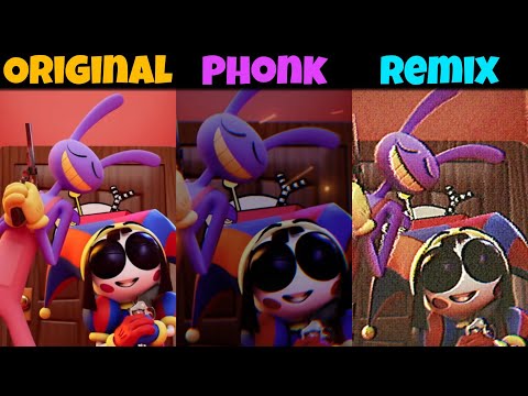 Jax and Pomni Daisy Bell Original vs Phonk vs Remix