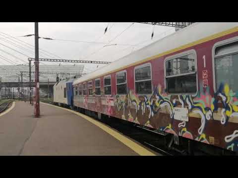 GM 959 cu trenul R 8123 (Bucuresti Nord - Slobozia Veche) paraseste Gara Bucuresti Nord (10.04.2019)