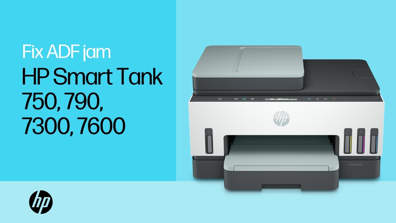 Khắc phục kẹt giấy ADF trên máy in HP Smart Tank 750, 790, 7300, 7600 series