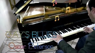 Fabrizio Spaggiari: Oscar Peterson - Gay's Blues - Only Existing Piano Solo Version