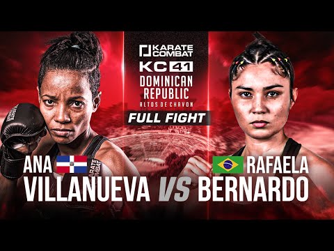 KARATE COMBAT FULL FIGHT | Ana Villanueva vs Rafaela Bernardo | COMEBACK WIN!