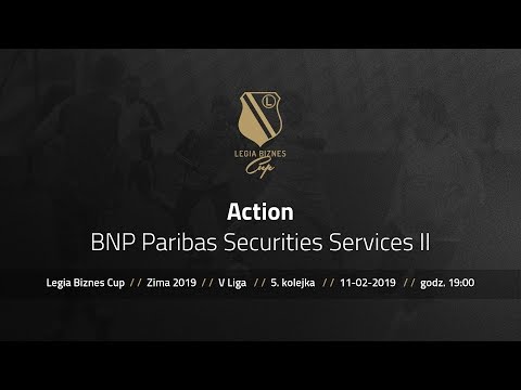 Skrót spotkania Action - BNP II ( Legia Biznes Cup Zima 2019 )