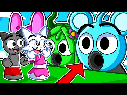 PASEO en los TOBOGANES de SPRUNKIS más GRANDES del MUNDO 😱 en ROBLOX