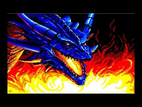 Hell Fire. Amstrad Pixel Drawing Mode 0