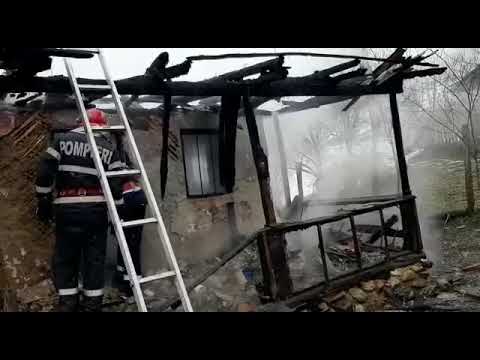 Incendiu la Berbesti - 26 ianuarie 2021