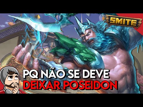 O MOTIVO QUE NÃO SE DEIXA POSEIDON OPEN! POSEIDON - Ranked Duelo - ⚡ Smite BR
