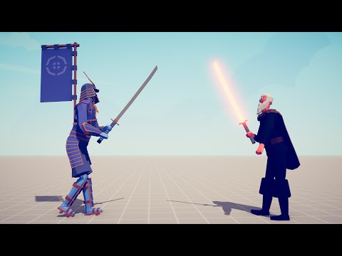 COUNT DOOKU vs EVERY UNIT - Totally Accurate Battle Simulator TABS