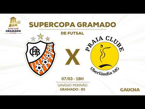 JOGO COMPLETO: ACBF 1x1 PRAIA CLUBE | SUPERCOPA GRAMADO DE FUTSAL | 07/03/2026
