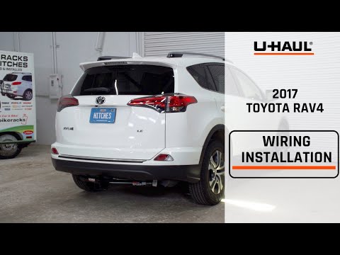 2017 Toyota Rav4 Trailer Wiring Harness Installation