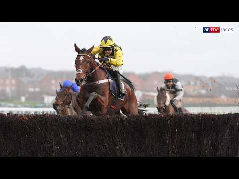 Unbeaten over fences 🚀 LULAMBA is emphatic in the Game Spirit at Newbury