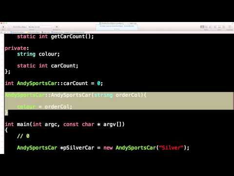 Learn Finance C++, Lesson 41, this, static class variables and class methods