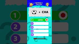 Adivinhe qual é a palavra com objetos e letras #quiz #legal