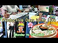 [ROUTINE] Productive Days in my Life| Monday to Saturday Routine| 12th grade | Study vlog, Cleaning