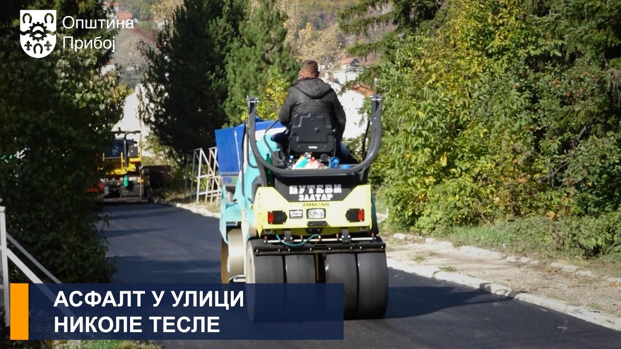 АСФАЛТ У УЛИЦИ НИКОЛЕ ТЕСЛЕ