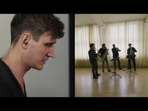 Rom in Space - John Psathas I  Alexej Gerassimez & SIGNUM saxophone quartet (Official Music Video)