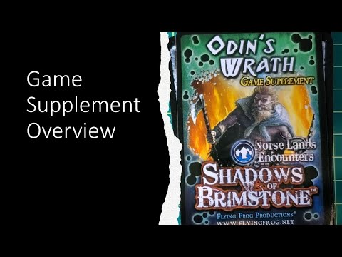 Shadows of Brimstone - Odin's Wrath Card Supplement Overview
