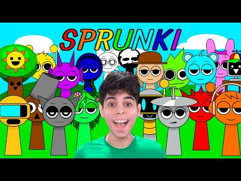 I BUGGED SPRUNKI TO MAKE THEM ALL SING!