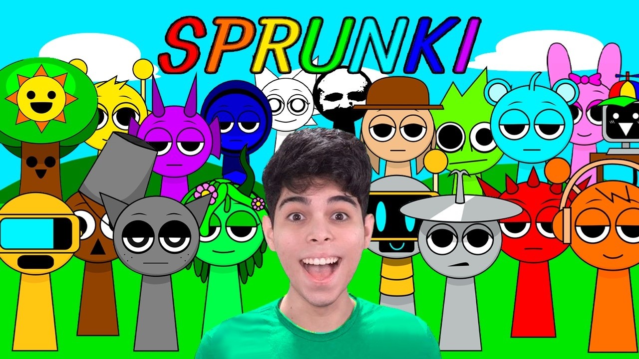 BUGUEI O SPRUNKI PRA COLOCAR TODOS ELES CANTANDO!