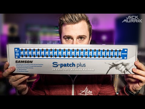 SAMSON S-PATCH PLUS 48-Point Rackmount Balanced Patchbay Front Panel Switching image 5