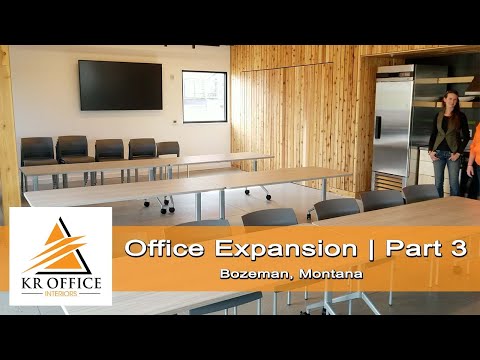 Office Expansion | Part 3 | KR Office Interiors, Bozeman, MT