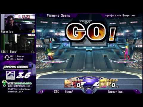 Rock em Stok em Smashbros- PM Singles- Numerics (ZSS) vs. Bees! (G&W, Olimar)
