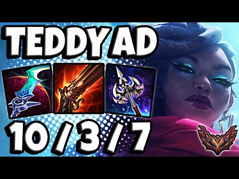 Senna vs Ezreal ADC [ Teddy ] Patch 12.11 Korea Grandmaster ✅