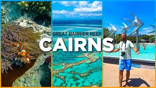 CAIRNS City & Great Barrier Reef 🇦🇺 – Snorkeling, Green Island & Wildlife Adventure 🐠🦈