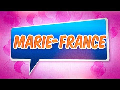 Joyeux anniversaire Marie-France