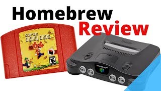 Homebrew Mario Bros  64 Review for the N64