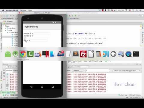 Writing Code In Javascript Calling Functions In Java On Android