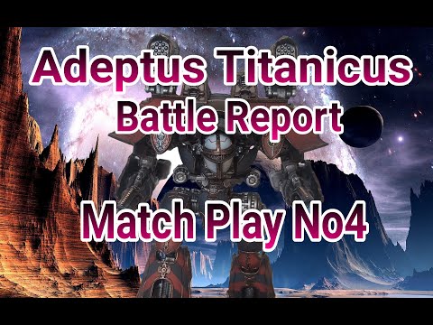 Adeptus Titanicus Battle Report No4 - Confrontation 1250-1750 pts