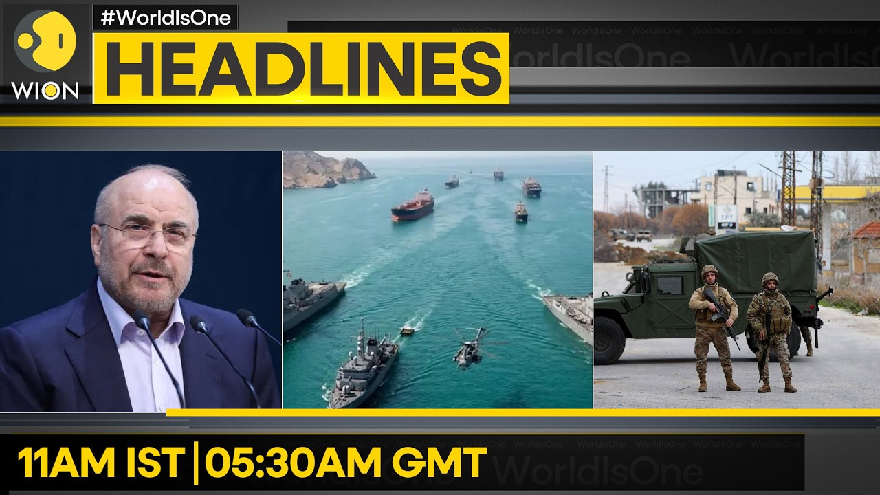 US-Iran War | Ghalibaf: US Strategy Against Iran Failed | WION HEADLINES