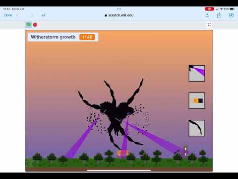 Minecraft Storymode Witherstorm on scratch.mit.edu 