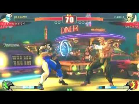 SF4:Cat-K (Ba),Yamasan (Ba),Ujiki (Ba) vs Kokujin (Ry),Pie (Sa),Machi (Go) - NSB 11