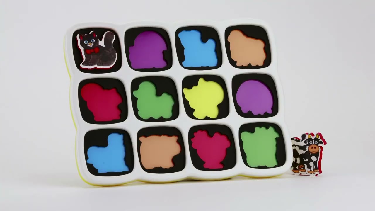 Quercetti: Háziállatos Mágneses Puzzle 12db-os videó