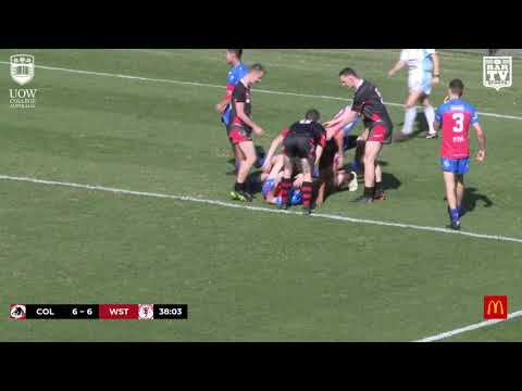 2019 IDRL Under 18s Round 4 Highlights - Collegians vs Western Suburbs
