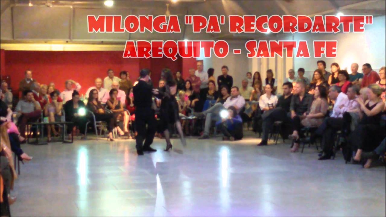 Milonga Pa Recordarte - Guido Palacios y Florencia Zarate 22-04-16 - Arequito