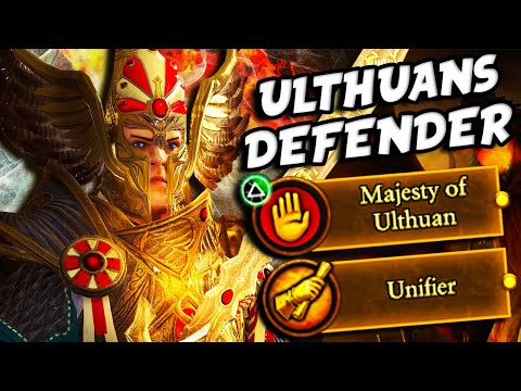 Defending the Glory of Ulthuan as Tyrion in Total Warhammer 3!