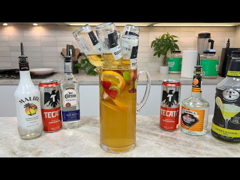 Tropical 5 Beer Pitcher