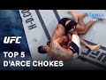 Top 5 D'Arce Chokes in de UFC