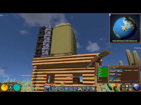 MongoTV_968 - Part 60 - ECO - EXOPLANET - 1 Km. - Public Server World - Day 20 - Desert Island