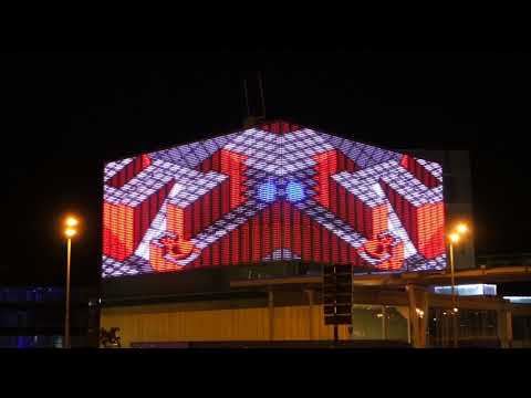 Sega Master System, Marble Madness (1992). Emisión en la Fachada Media de Etopia