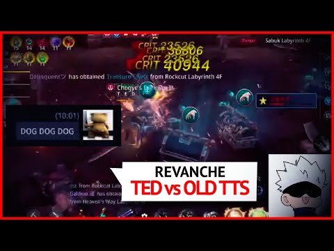 TED vs OLD TTS, REVANCHE TOP 1 WARRIOR 888K PVP x TOP 2 WARRIOR 840K - MIR4