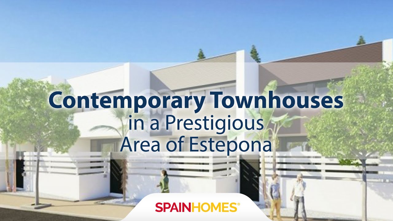 Adosados contemporáneos en una zona prestigiosa de Estepona